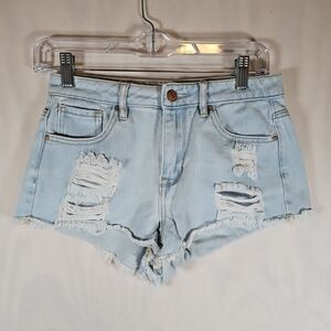 PacSun Blue Shorts Women Classic Denim Size 0